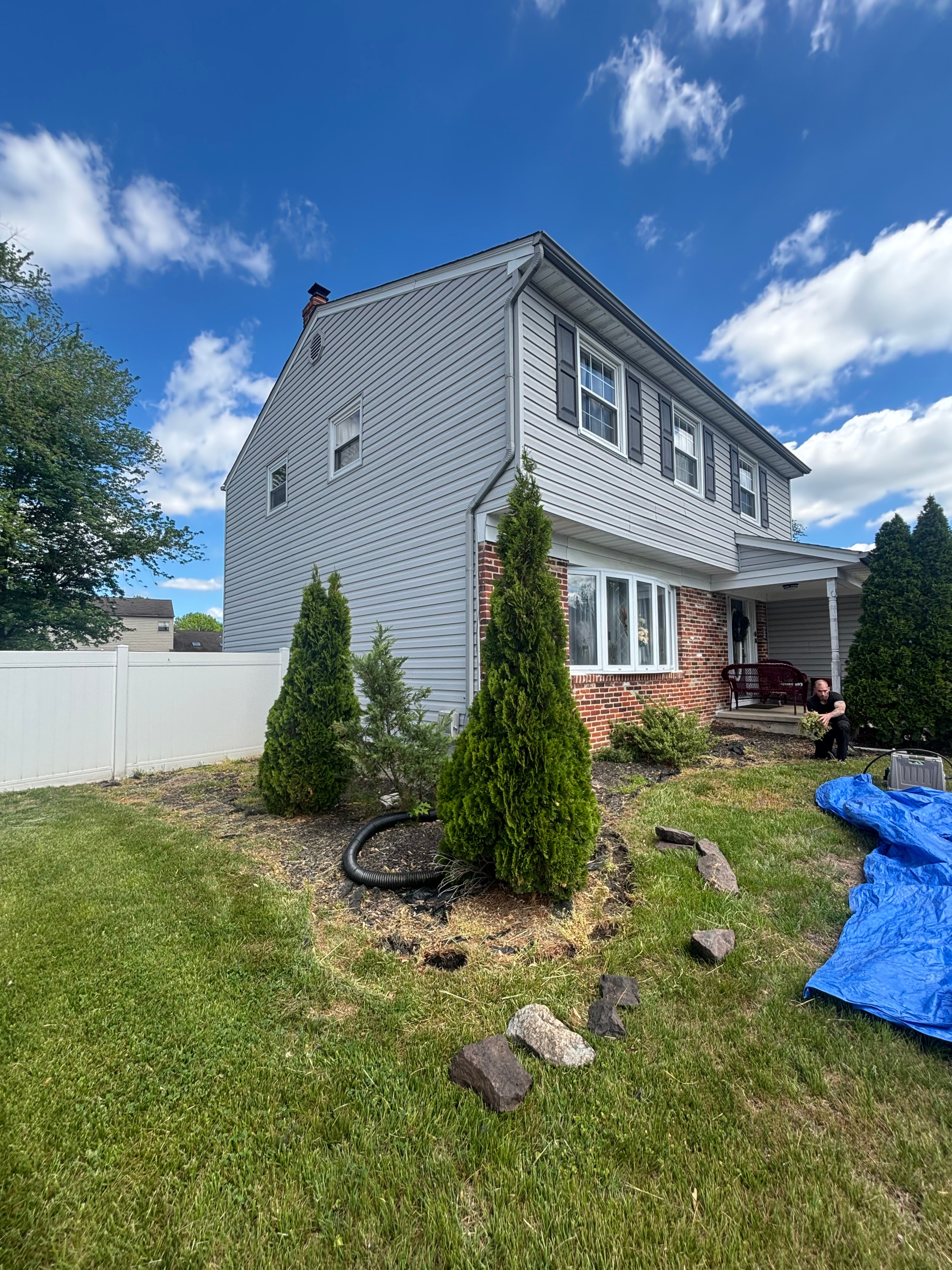 MULCH & PLANTING BEAST MODE - Before